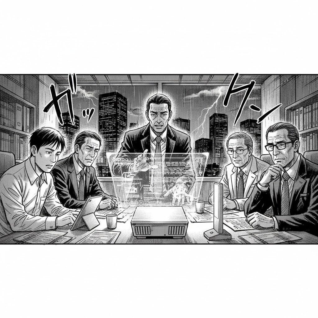AI議事録粉飾決算