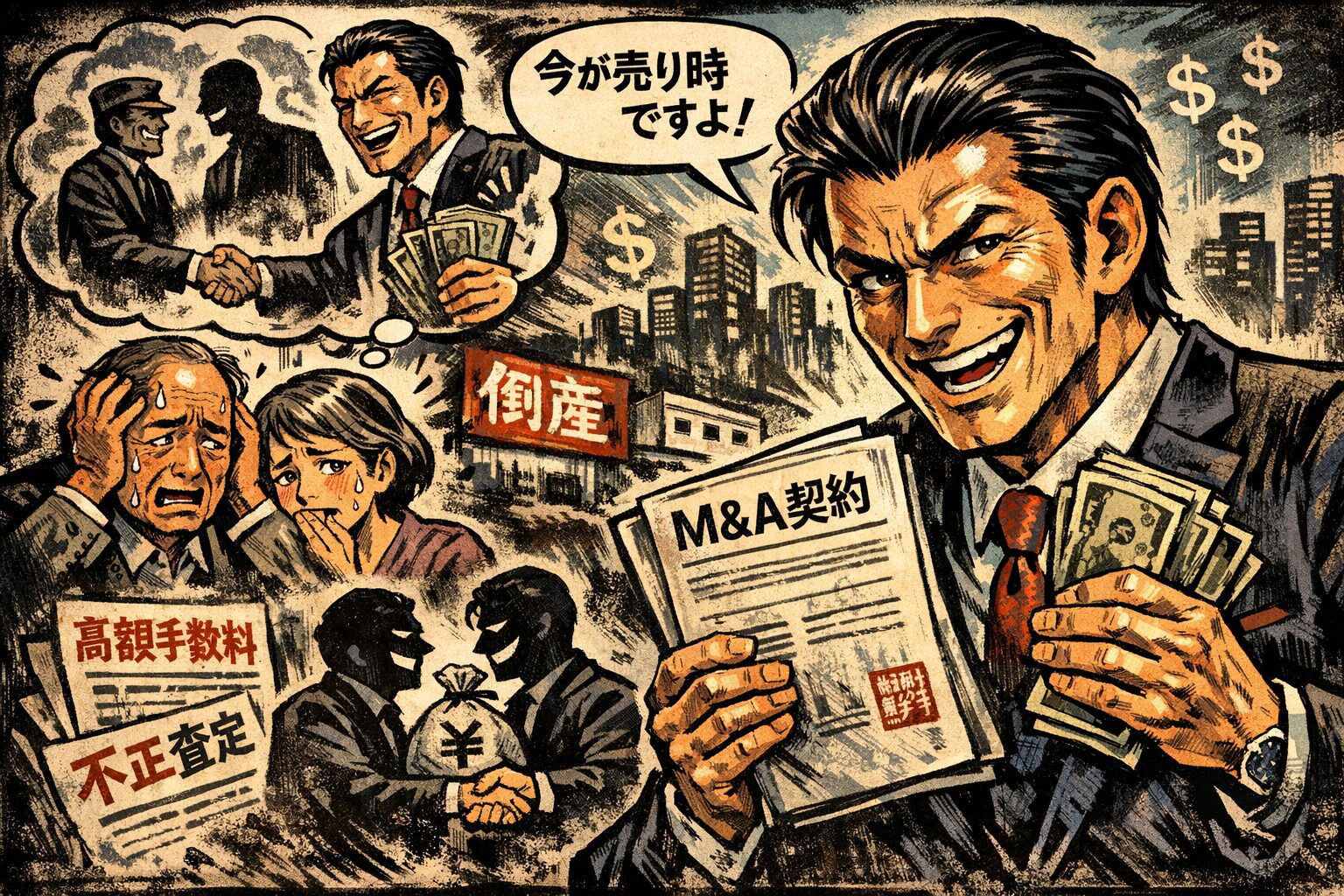 M&A不正コンサルタント