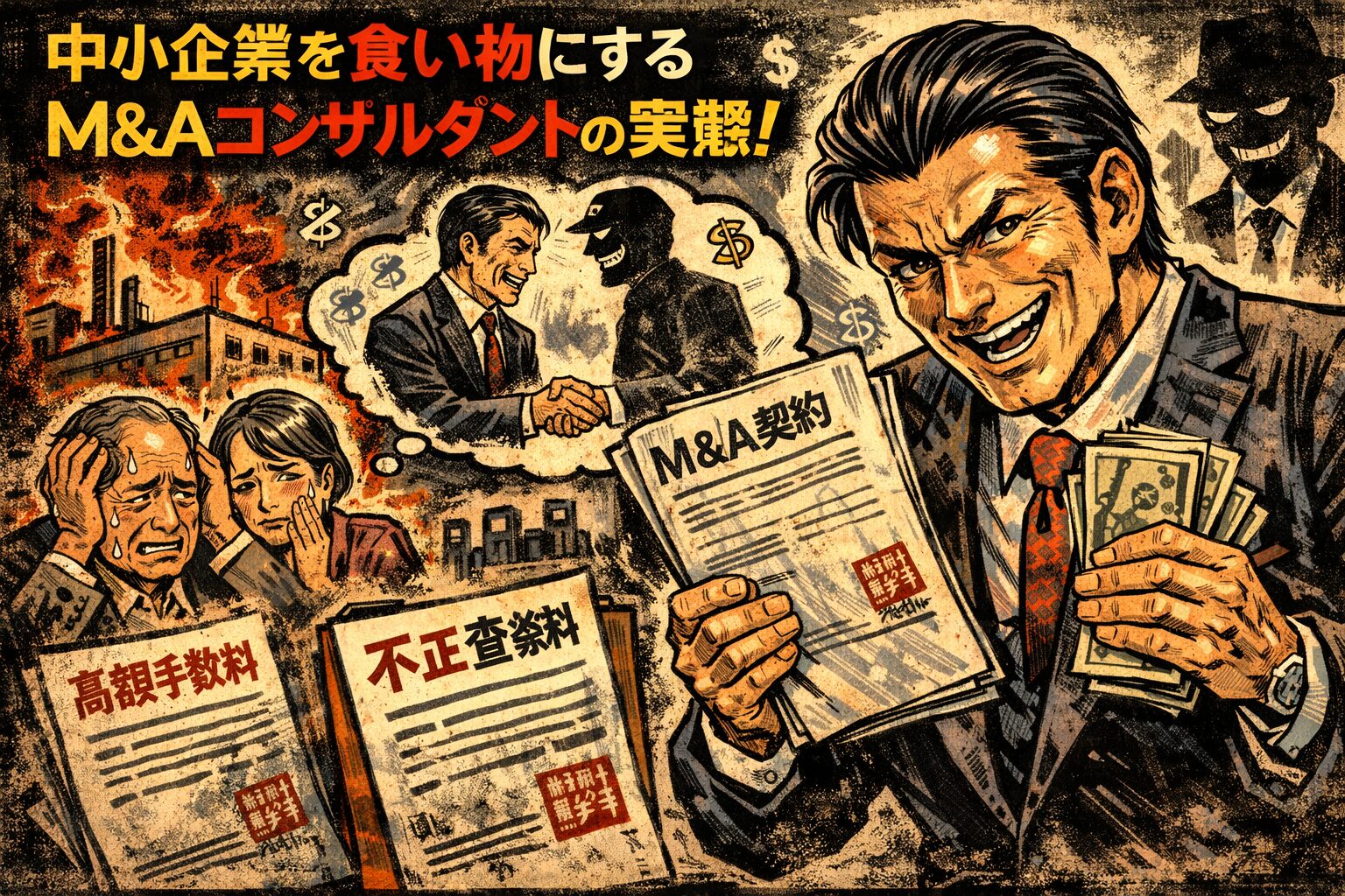 M＆Aコンサルタントはだいたい不正を働いている