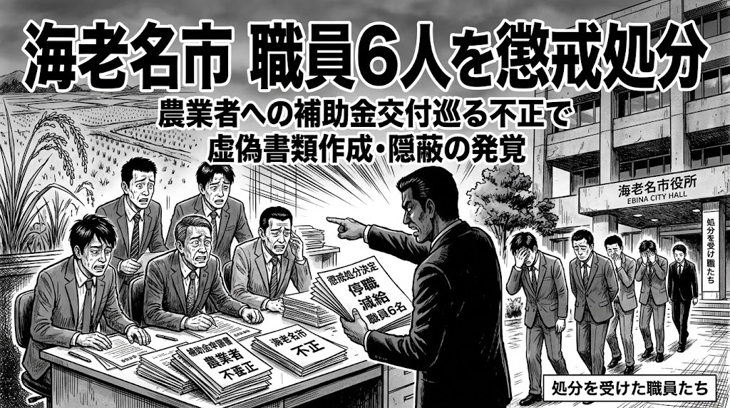 海老名農業補助金不正